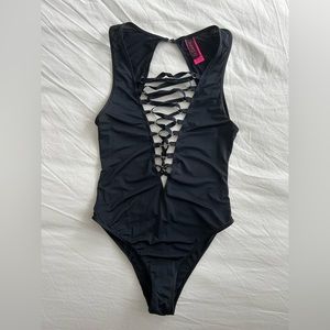 La Senza Lace Up Bodysuit